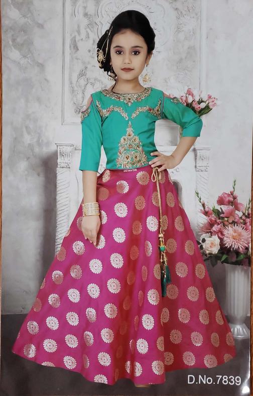 small girls ghagra