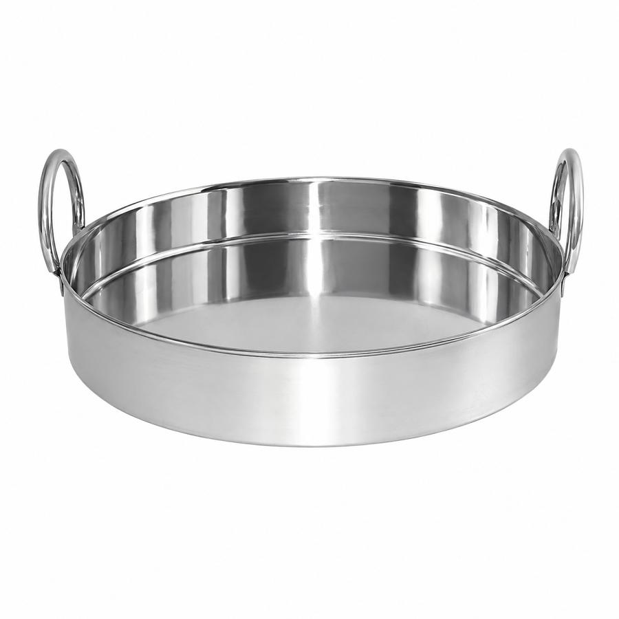 Stainless Steel Wall Type Jalebi Kadai for Restaurants
