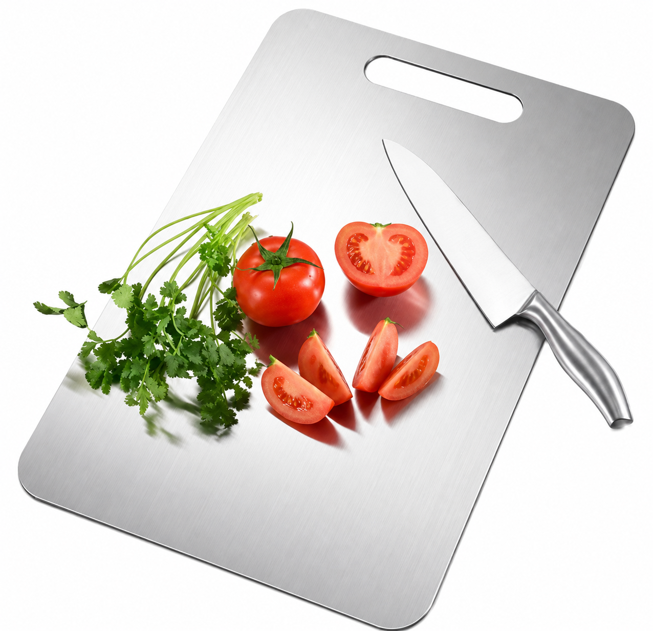 Premium Stainless Steel Cutting Board 