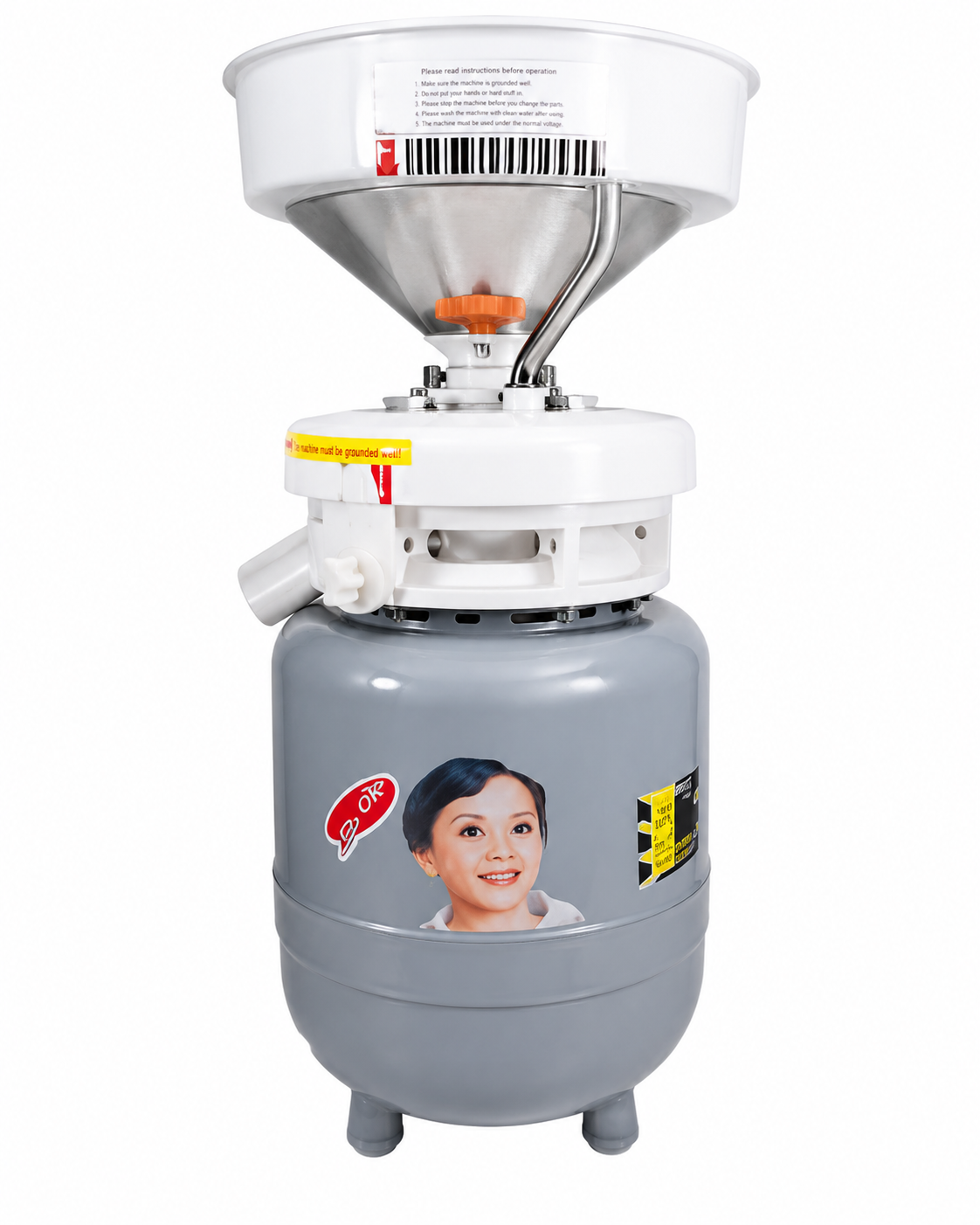 Baby Prince Diesel Engine Flour Mill Machinery 110 Volt - I Phase