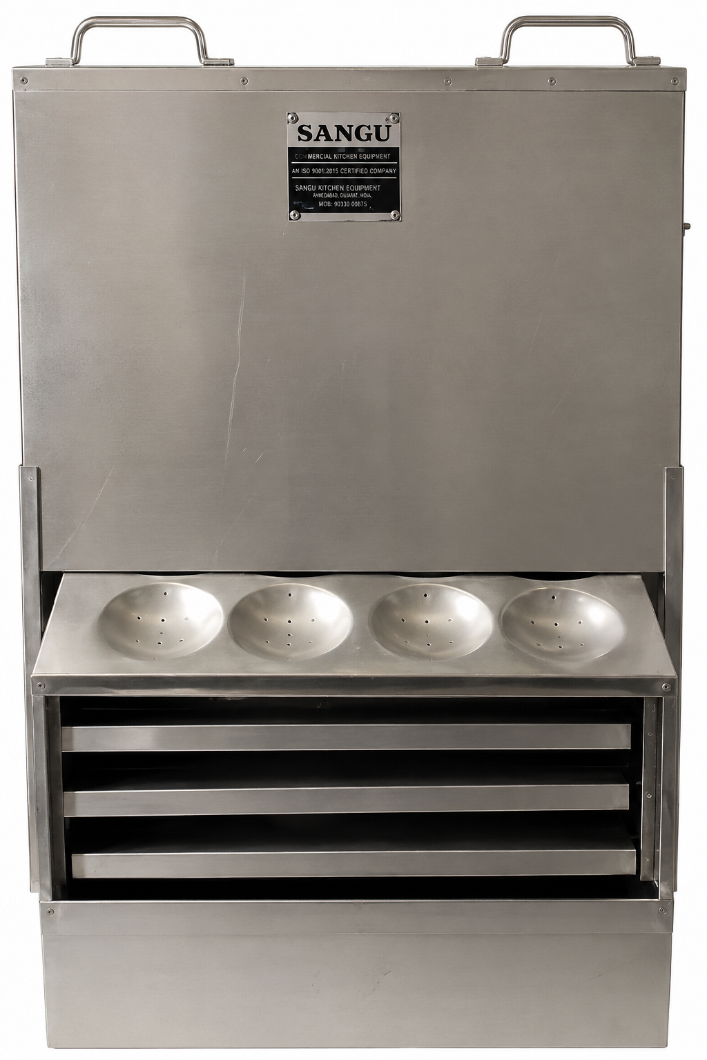 Commercial Idli Steamer for Restaurant Style Idli, 60 Pcs Idli Maker