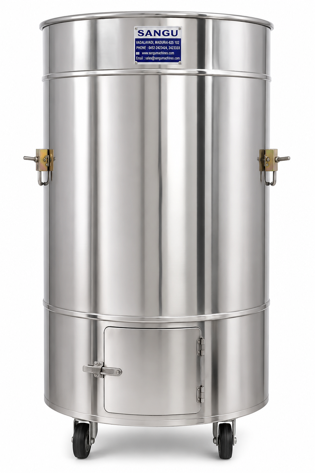Stainless Steel Clay Drum Tandoor Oven for Catering / Home
