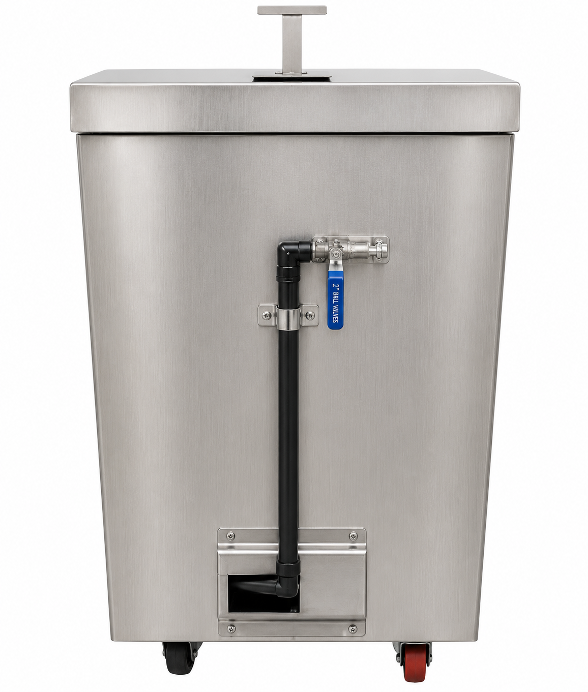 Portable Small Tandoor Oven for Home Use w/ Folding Grill Platform