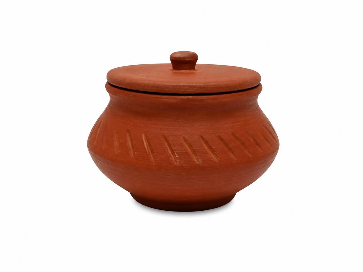Earthen Natural Clay Dahi Handi 4.75"