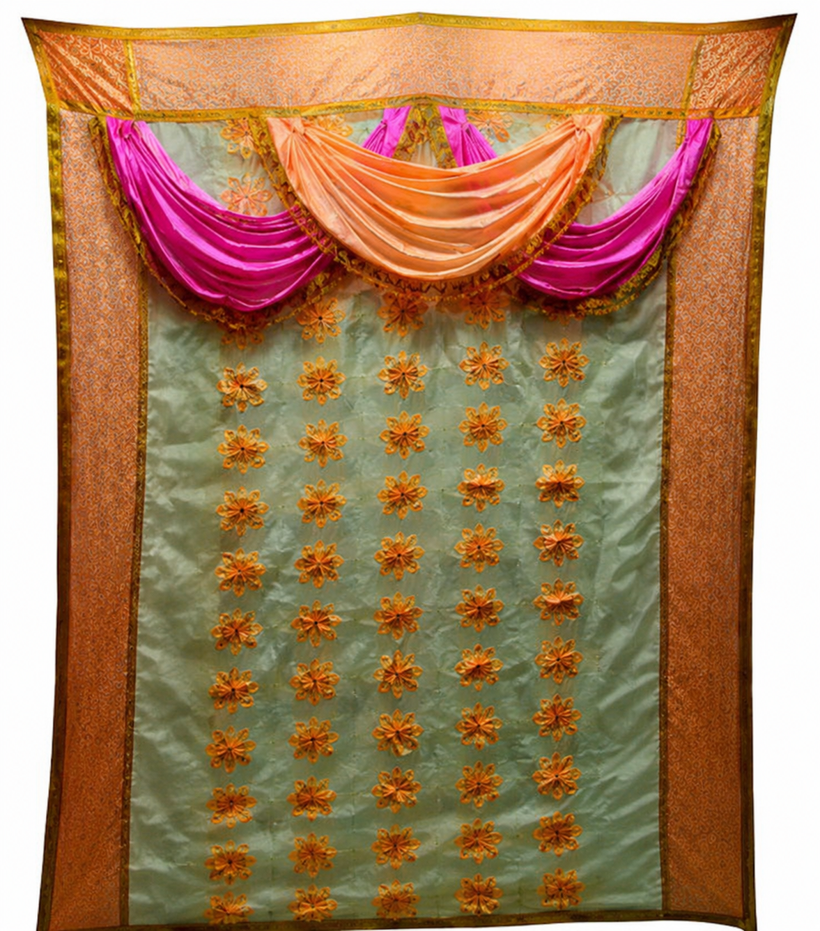 Indian Backdrop Cloth For Festival & Pooja Decor/Wedding & Party Events # 4