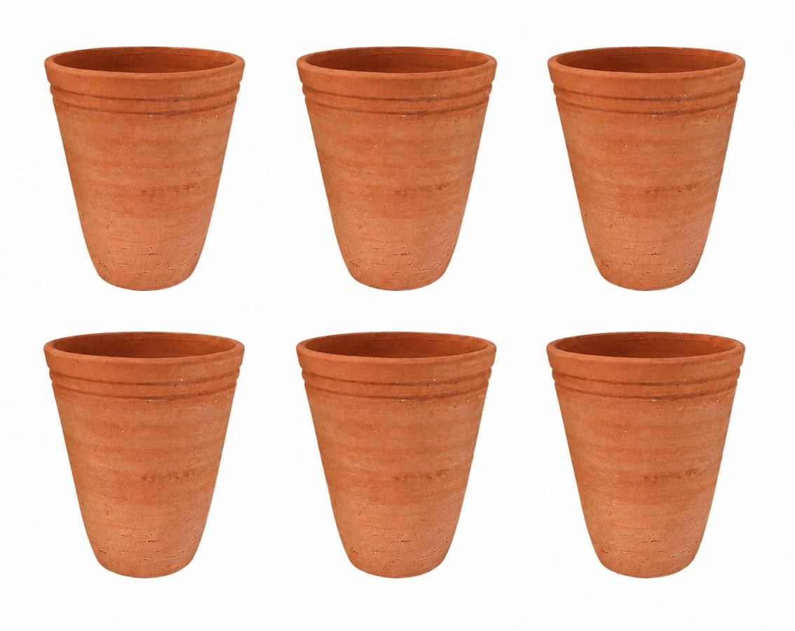 6 Pcs Natural Earthen Mitti Clay Kullad Cup (GLASS)