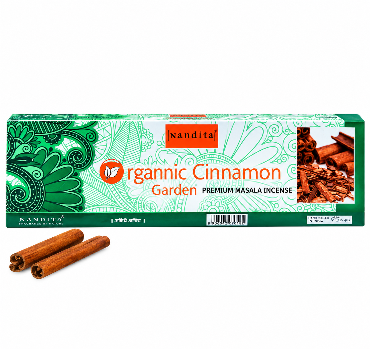 Organic Cinnamon Garden Premium Masala Incense Sticks