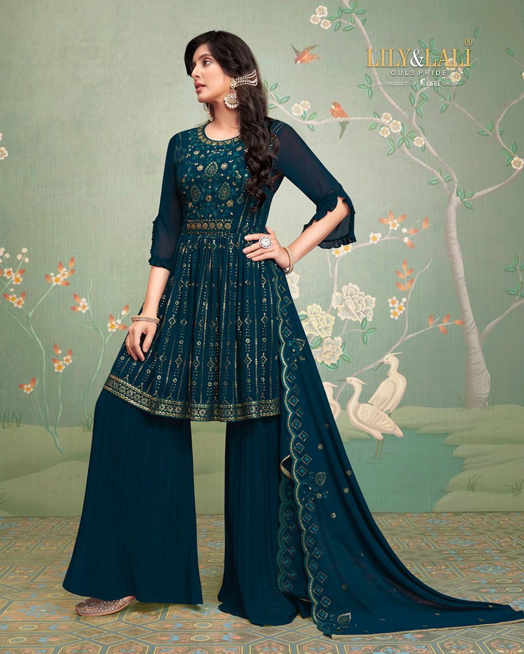 sachin and babi light blue dress Red Chiffon Spaghetti Straps Prom Dresses With Split SP777