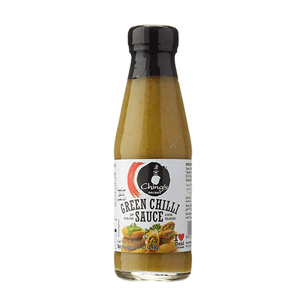 Wholesale Ching's Green Chili Sauce - 190 gm - 24 Pack (1 Case) Wholesale Ching's Green Chili Sauce - 190 gm - 24 Pack (1 Case)