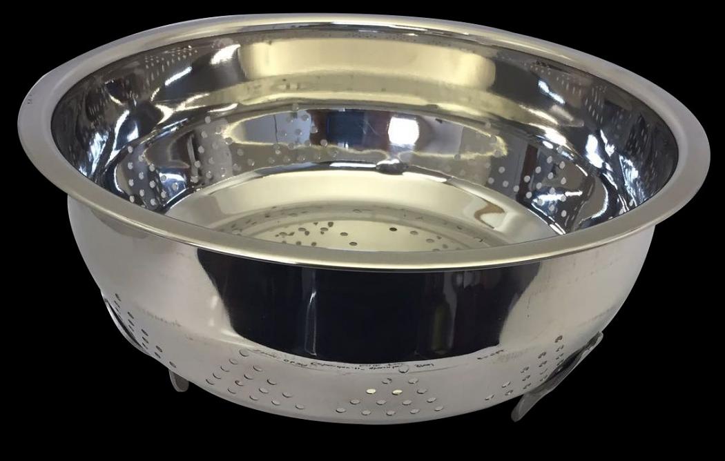 Premium Quality Colander 11" Stainless Steel w/ Feet