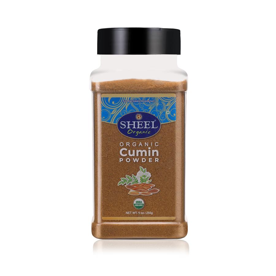 Sheel Organic Cumin Powder - Net Wt: 9 oz / 255g
