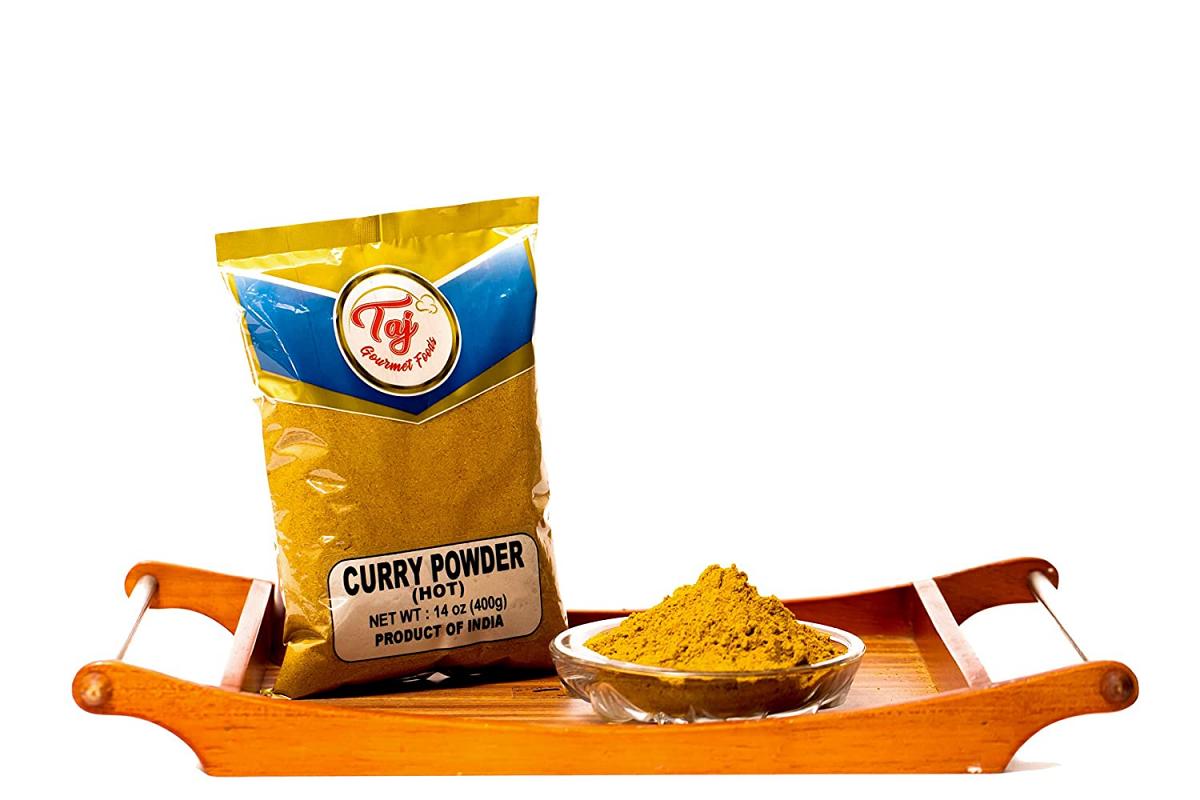 TAJ Premium Indian Hot Curry Powder 11Blend Mix, 14Ounce 42937 Buy Online USA