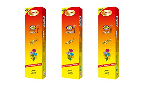Cycle Brand Three in One Agarbathy Economy 3 Packs - 300 Sticks Total Cycle Brand Three in One Agarbathy Economy 3 Packs - 300 Sticks Total