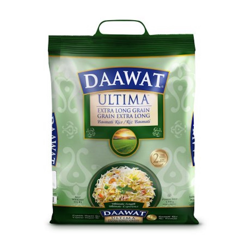 Daawat Ultima Extra Long Grain Basmati Rice, 2-Years Aged, 10lbs Daawat Ultima Extra Long Grain Basmati Rice, 2-Years Aged, 10lbs