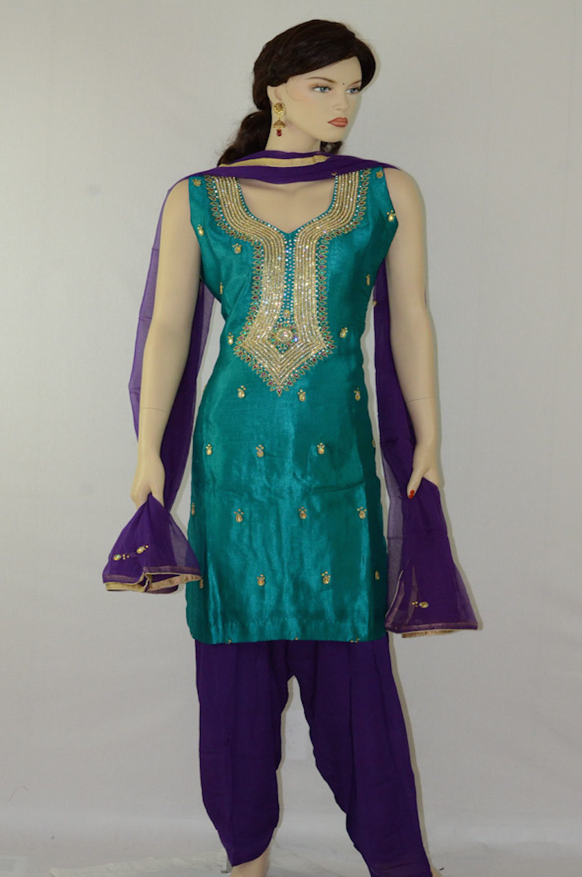Buy Party Wear Black Hand Work Brocade Silk Readymade Salwar Suit Online  From Surat Wholesale Shop.