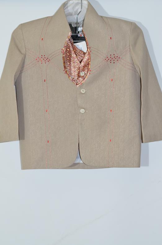 Light Brown Suite w/ Inner Jacket & Pants for 2 Year Old
