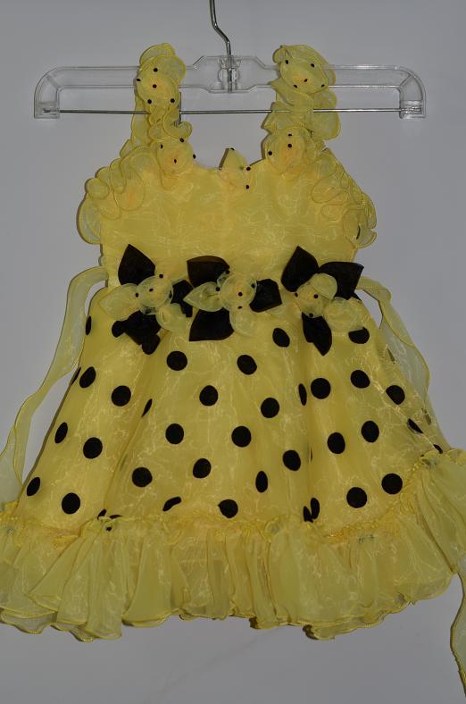 yellow color dress for girl
