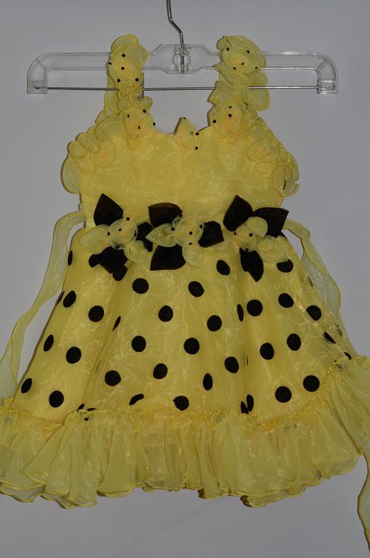 yellow color dress for girl