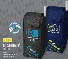 GM DAIMOND Duffle individual cricket kit Bag #52598