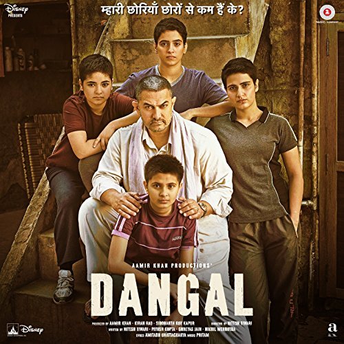 Dangal 2016 Hindi Music Audio CD - Aamir Khan, Sakshi Tanwar