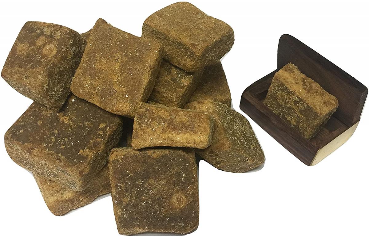 Premium Dark Amber Resin with Wooden Box - 3 Grams