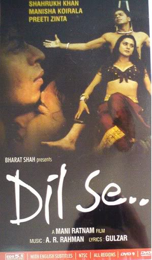 Dil Se - DVD - Action/Romance/Thriller  - SRK