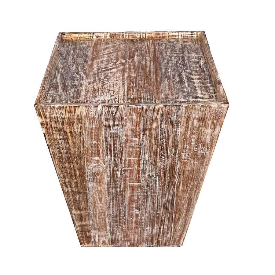 Solid Wood 18" Square Top Side Table / End Table / Accent Table For Living Room Solid Wood 18" Square Top Side Table / End Table / Accent Table For Living Room