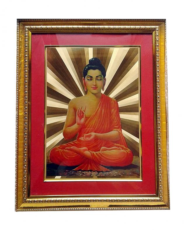 Gautam Buddha Wall Picture 24 Carat Gold Plated Frame 16 Gautam Buddha Wall Picture 24 Carat Gold Plated Frame 16