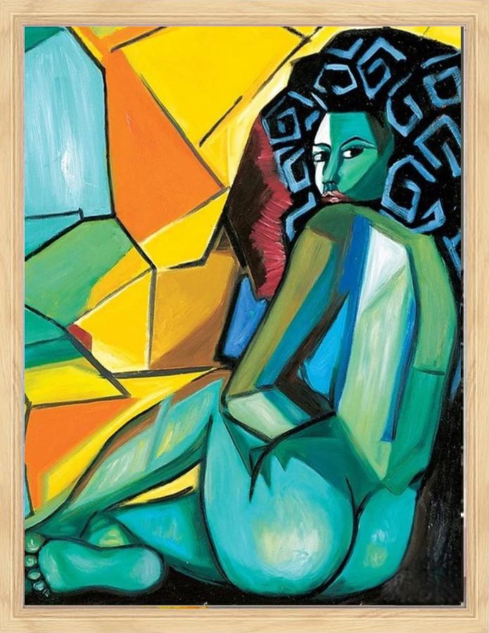 CANVAS PRINT WITH BEAUTIFUL WOODEN FRAME-6