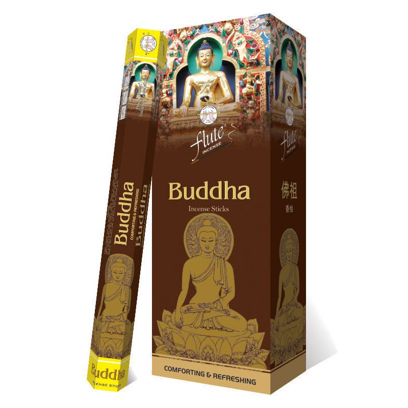 Flute Brand Hexa - Buddha - 20 Sticks/Hexa Pack - 6 Packs/Box Flute Brand Hexa - Buddha - 20 Sticks/Hexa Pack - 6 Packs/Box