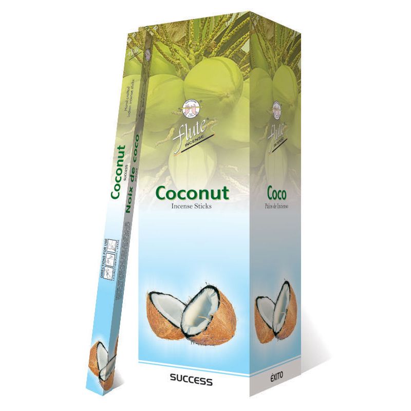 Flute Brand Square - Coconut - 8 Sticks/Pack -25 Packs/Box - 200 Sticks/Box Flute Brand Square - Coconut - 8 Sticks/Pack -25 Packs/Box - 200 Sticks/Box
