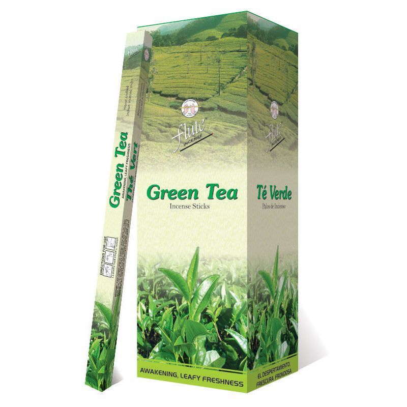 Flute Brand Square-Green Tea - 8 Sticks/Pack -25 Packs/Box - 200 Sticks/Box Flute Brand Square-Green Tea - 8 Sticks/Pack -25 Packs/Box - 200 Sticks/Box