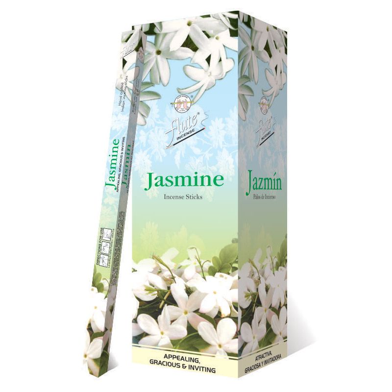 Flute Brand Square - Jasmine - 8 Sticks/Pack -25 Packs/Box - 200 Sticks/Box Flute Brand Square - Jasmine - 8 Sticks/Pack -25 Packs/Box - 200 Sticks/Box
