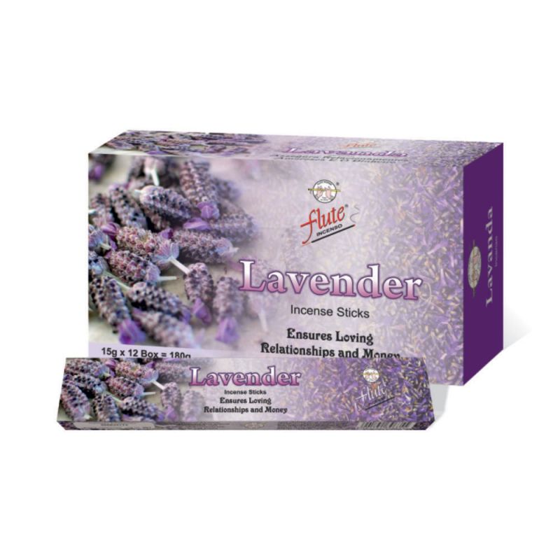 Flute Brand Lavender - 15 Grams/Packet - 12 Packs/Box - 180 Grams Total Flute Brand Lavender - 15 Grams/Packet - 12 Packs/Box - 180 Grams Total