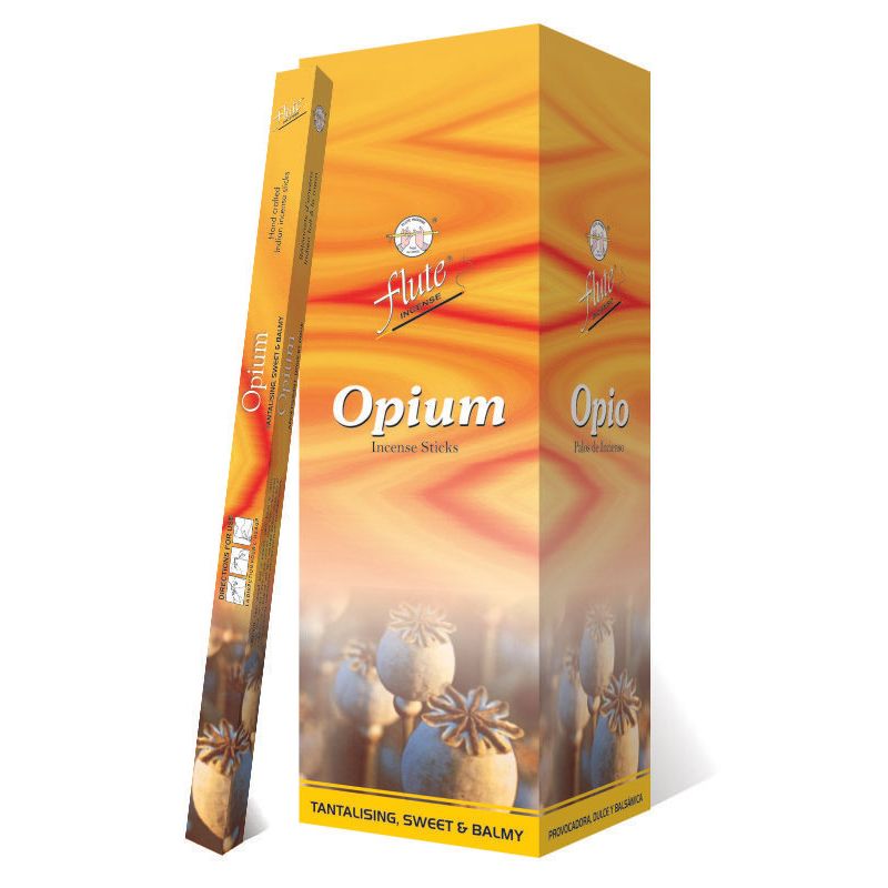 Flute Brand Square - Opium - 8 Sticks/Pack -25 Packs/Box - 200 Sticks/Box Flute Brand Square - Opium - 8 Sticks/Pack -25 Packs/Box - 200 Sticks/Box