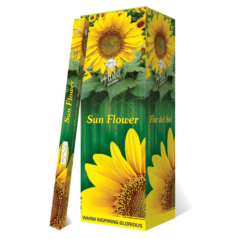 Flute Brand Square -Sun Flower-8 Sticks/Pack -25 Packs/Box - 200 Sticks/Box Flute Brand Square -Sun Flower-8 Sticks/Pack -25 Packs/Box - 200 Sticks/Box