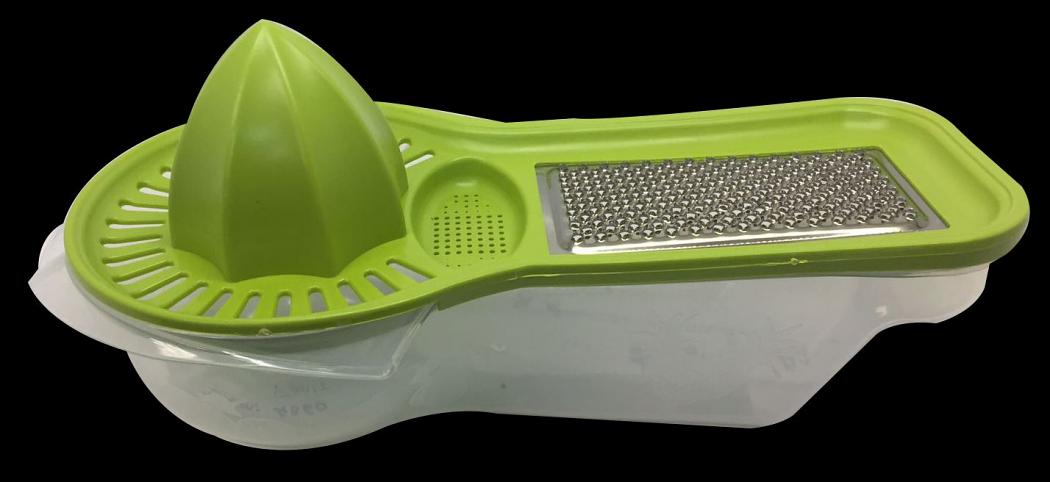 Multipurpose Fruit Juicer & Grater w/ Bowl