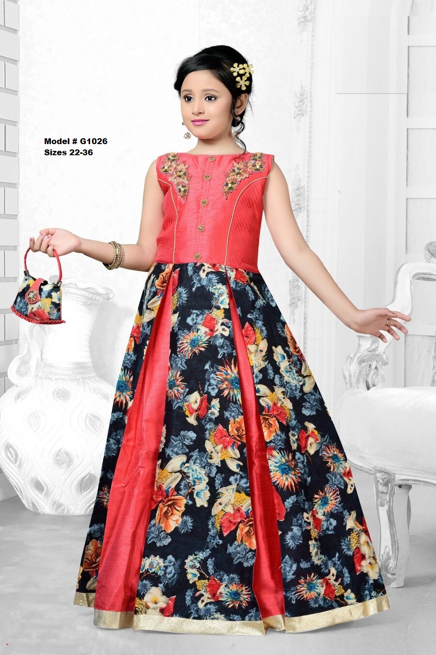 long party wear gown design