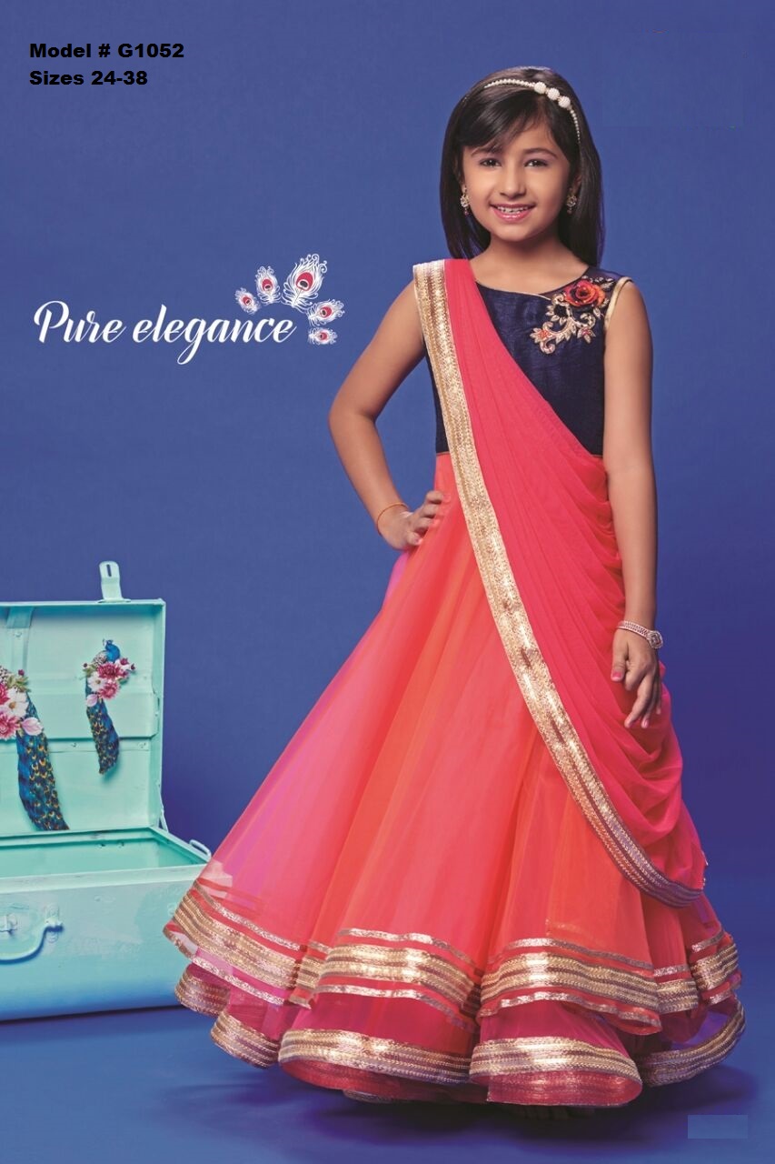 children's long frock designs