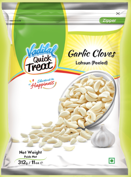 Vadilal Garlic Cloves / Lahsun Peeled - (312g / 11oz)