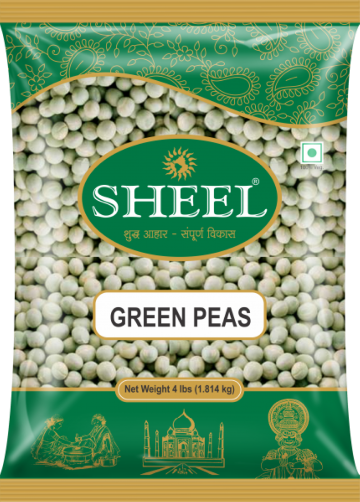 Sheel Green Peas - 4 Lb