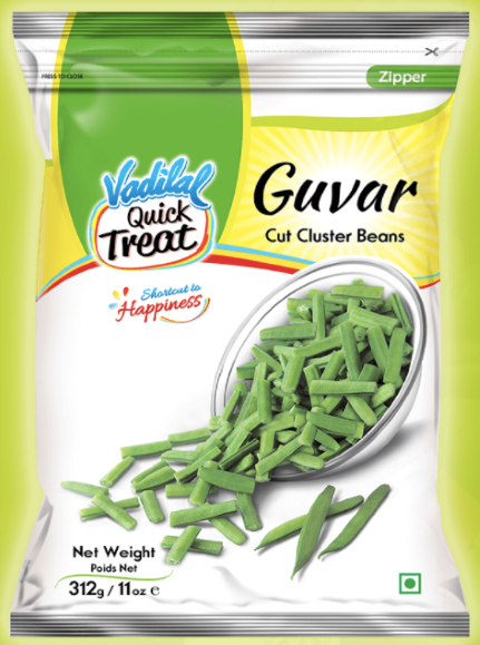 Vadilal Guvar / Cut Cluster Beans - (312g / 11oz)