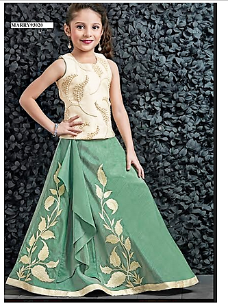 6 years top old lehenga