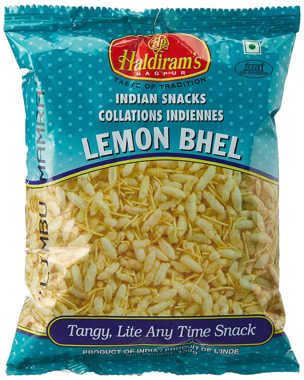 Wholesale Haldiram Lemon Bhel 400 gm  X 20 Pcs
