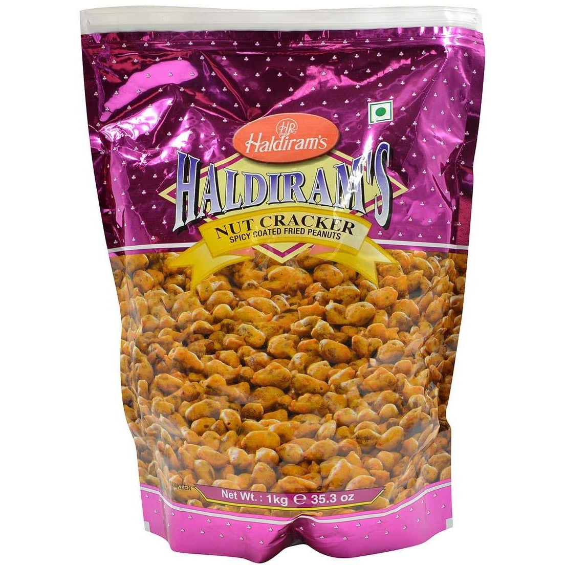 Haldiram Spicy Coated Fried Cracker / Haldiram Nutcracker - 1kg Haldiram Spicy Coated Fried Cracker / Haldiram Nutcracker - 1kg