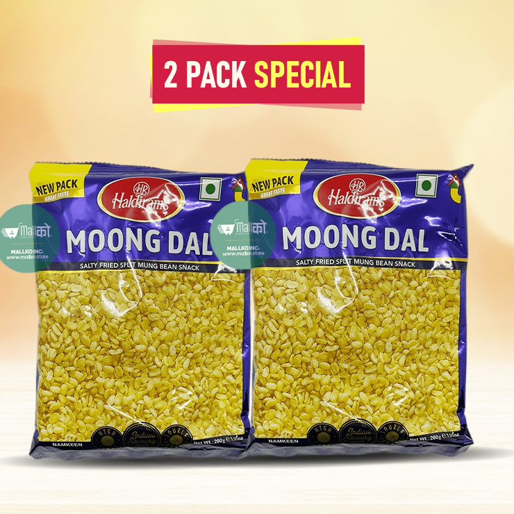 Haldirams Moong Dal - 200g X 2 Packs