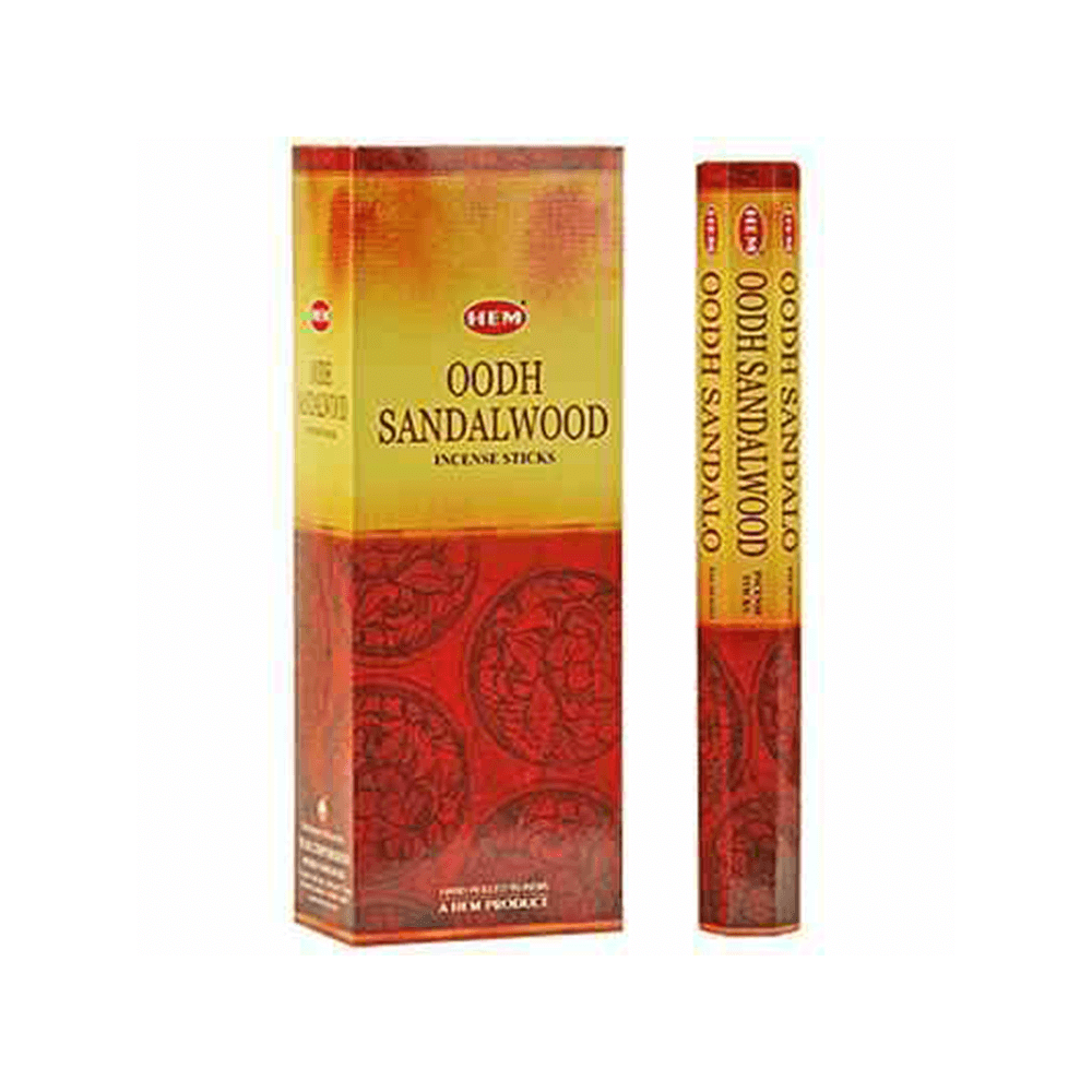 Hem Oodh Sandalwood (120 Incense Sticks)