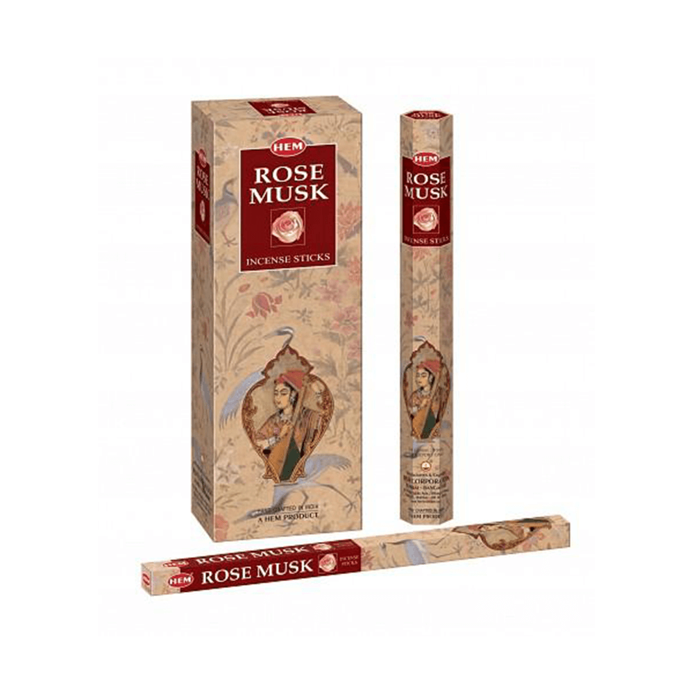 Hem Rose Musk (120 Incense Sticks)