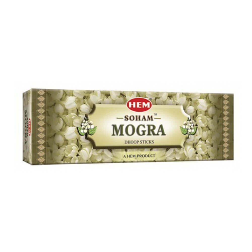 Hem Soham Mogra Dhoop Sticks (Pack of 12)
