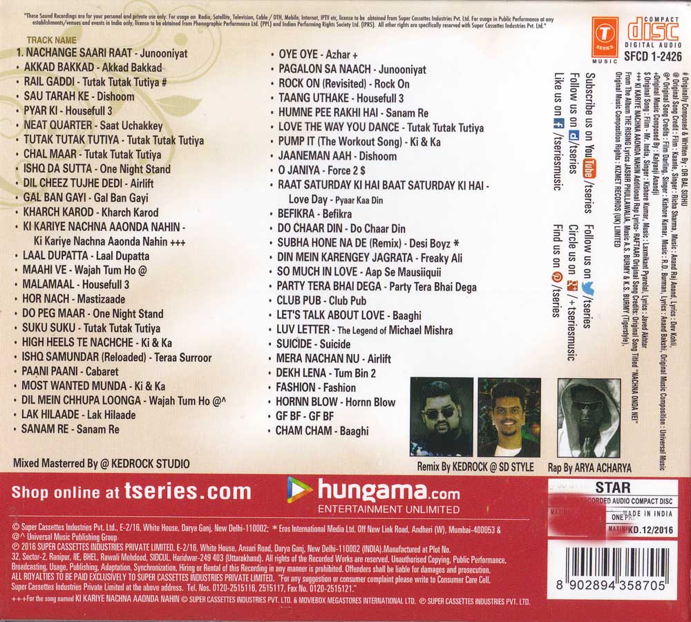 High Heels Te Nachche 52 Non-Stop Hindi CD